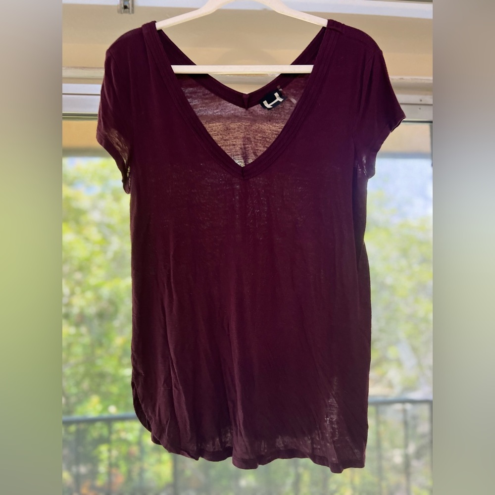 V Neck & V Back Tee